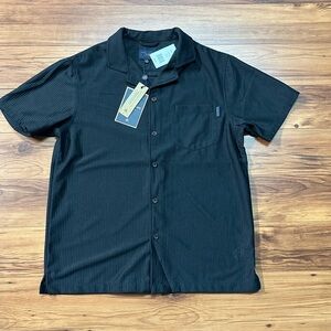 Classic Black Button Down Shirt for Men